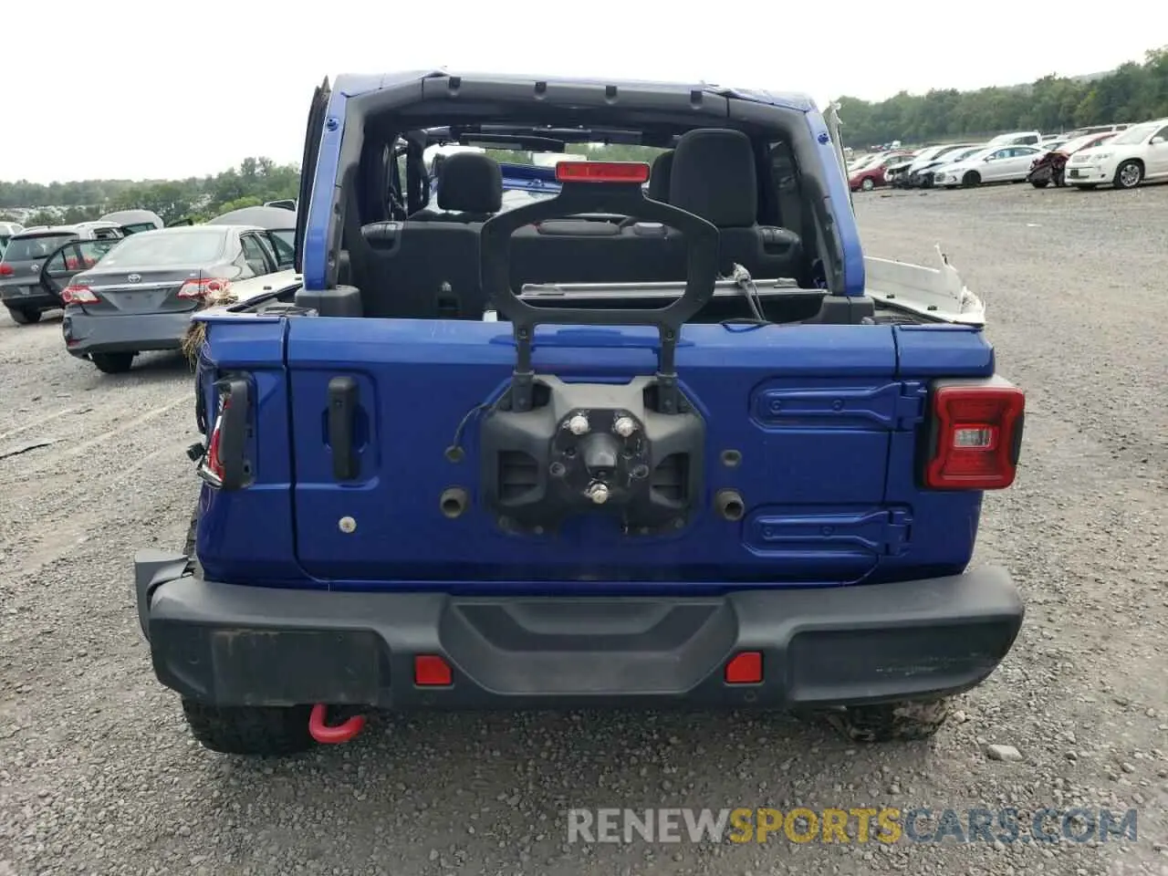 6 Photograph of a damaged car 1C4HJXFG3KW685107 JEEP WRANGLER 2019
