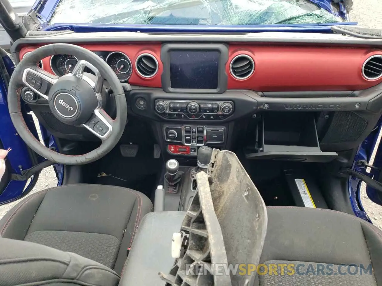 8 Photograph of a damaged car 1C4HJXFG3KW685107 JEEP WRANGLER 2019