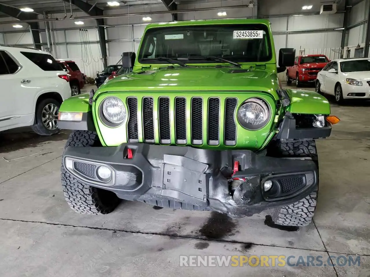 5 Photograph of a damaged car 1C4HJXFG4KW549035 JEEP WRANGLER 2019