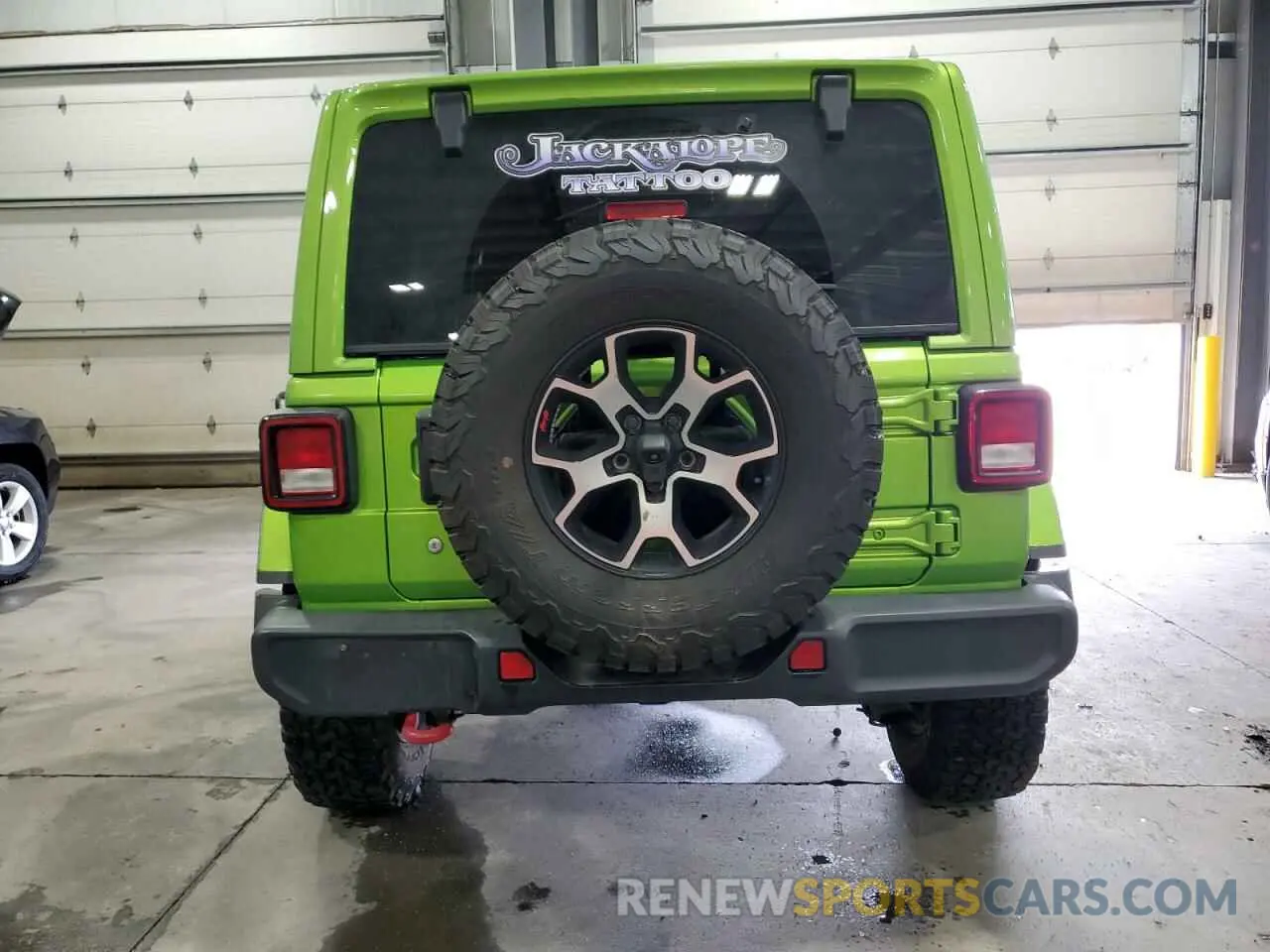 6 Photograph of a damaged car 1C4HJXFG4KW549035 JEEP WRANGLER 2019
