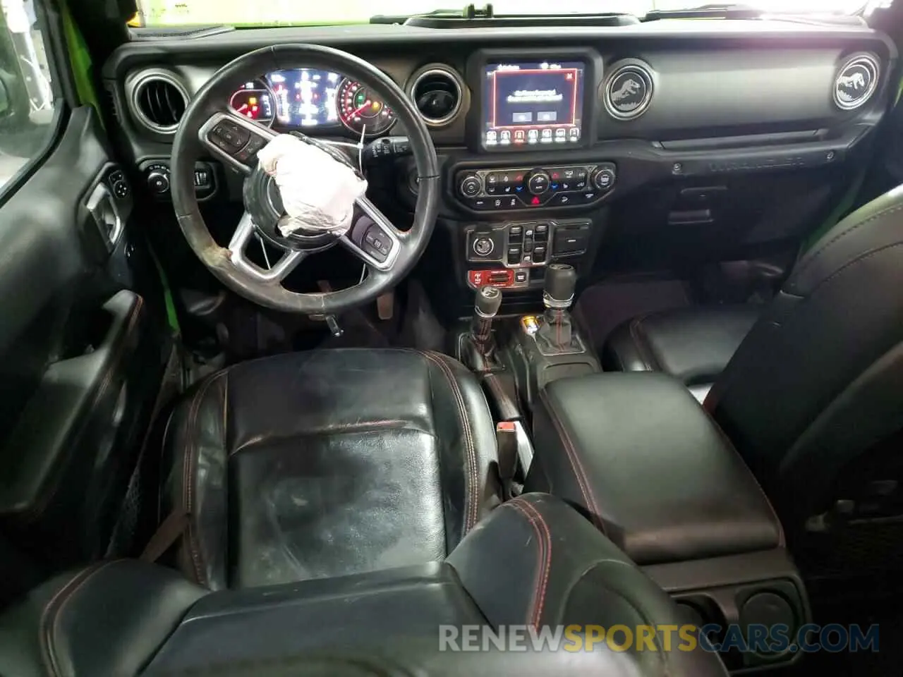 8 Photograph of a damaged car 1C4HJXFG4KW549035 JEEP WRANGLER 2019