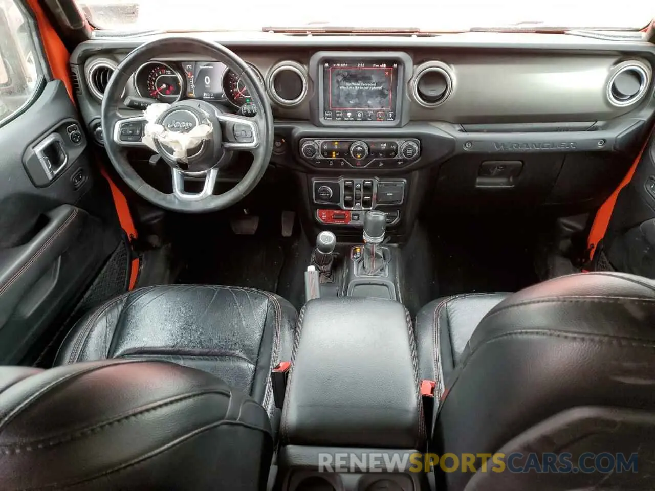 8 Photograph of a damaged car 1C4HJXFG5KW594789 JEEP WRANGLER 2019
