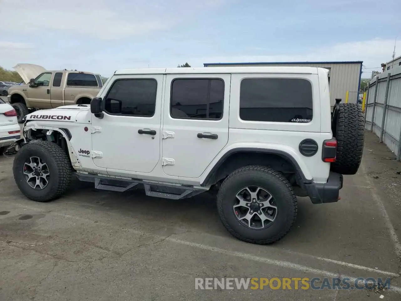 2 Photograph of a damaged car 1C4HJXFG6KW642011 JEEP WRANGLER 2019