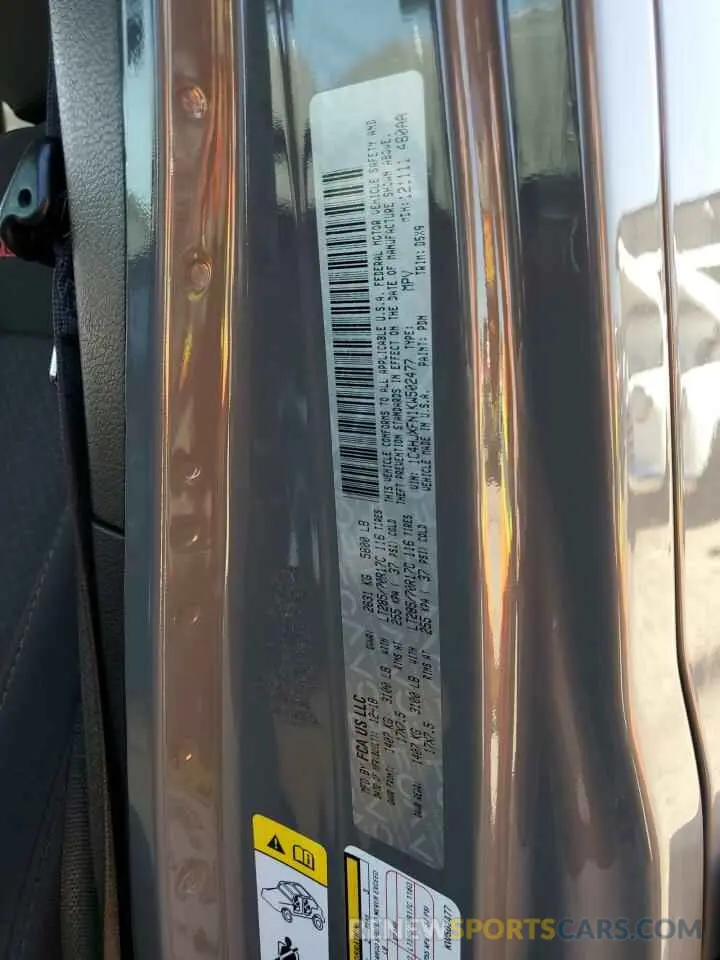 14 Photograph of a damaged car 1C4HJXFN1KW502477 JEEP WRANGLER 2019