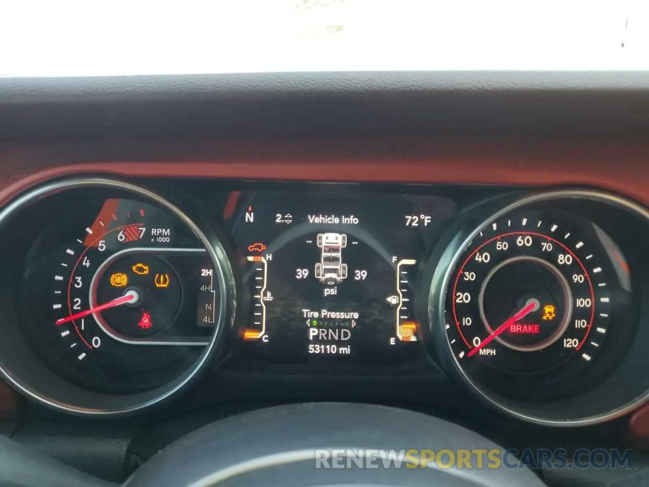9 Photograph of a damaged car 1C4HJXFN1KW502477 JEEP WRANGLER 2019