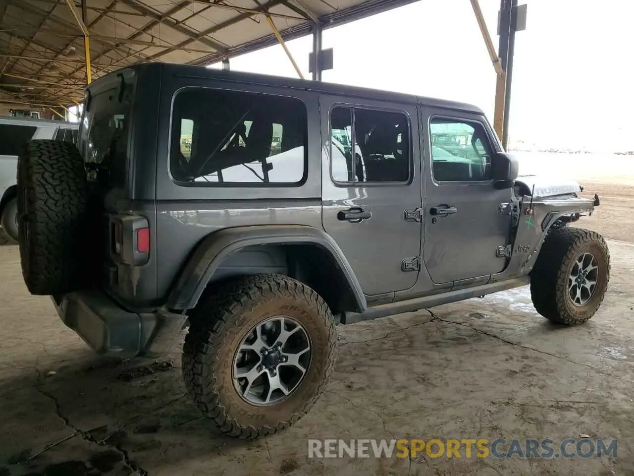 3 Photograph of a damaged car 1C4HJXFN1KW519098 JEEP WRANGLER 2019