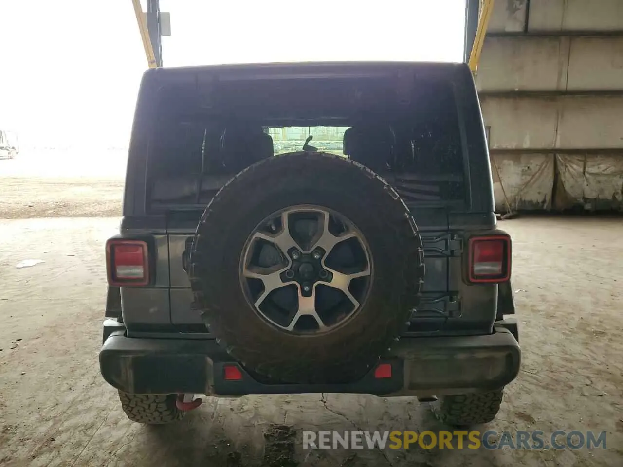 6 Photograph of a damaged car 1C4HJXFN1KW519098 JEEP WRANGLER 2019