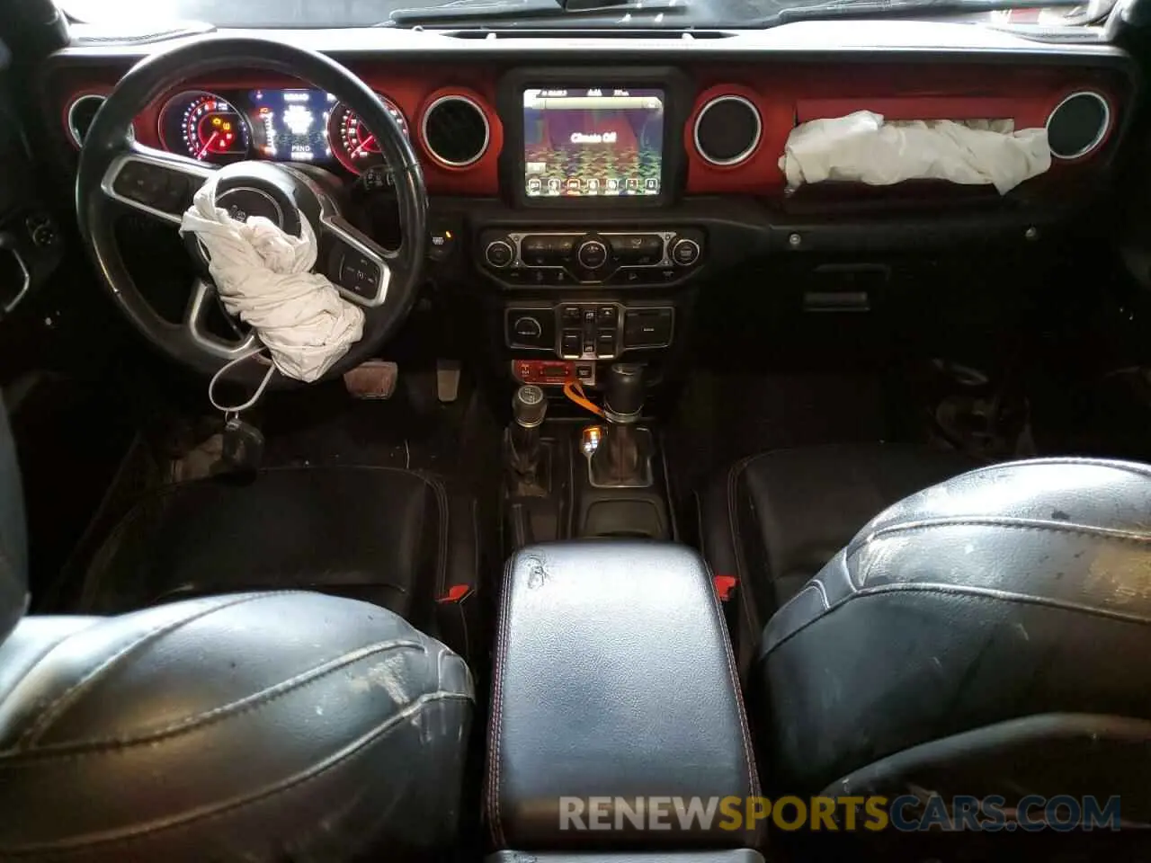 8 Photograph of a damaged car 1C4HJXFN1KW519098 JEEP WRANGLER 2019