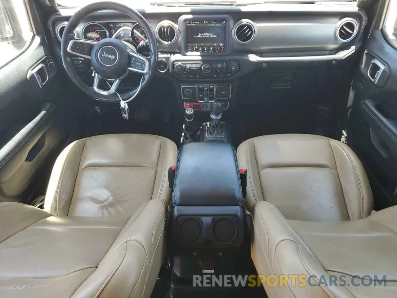 8 Photograph of a damaged car 1C4HJXFN3KW524951 JEEP WRANGLER 2019
