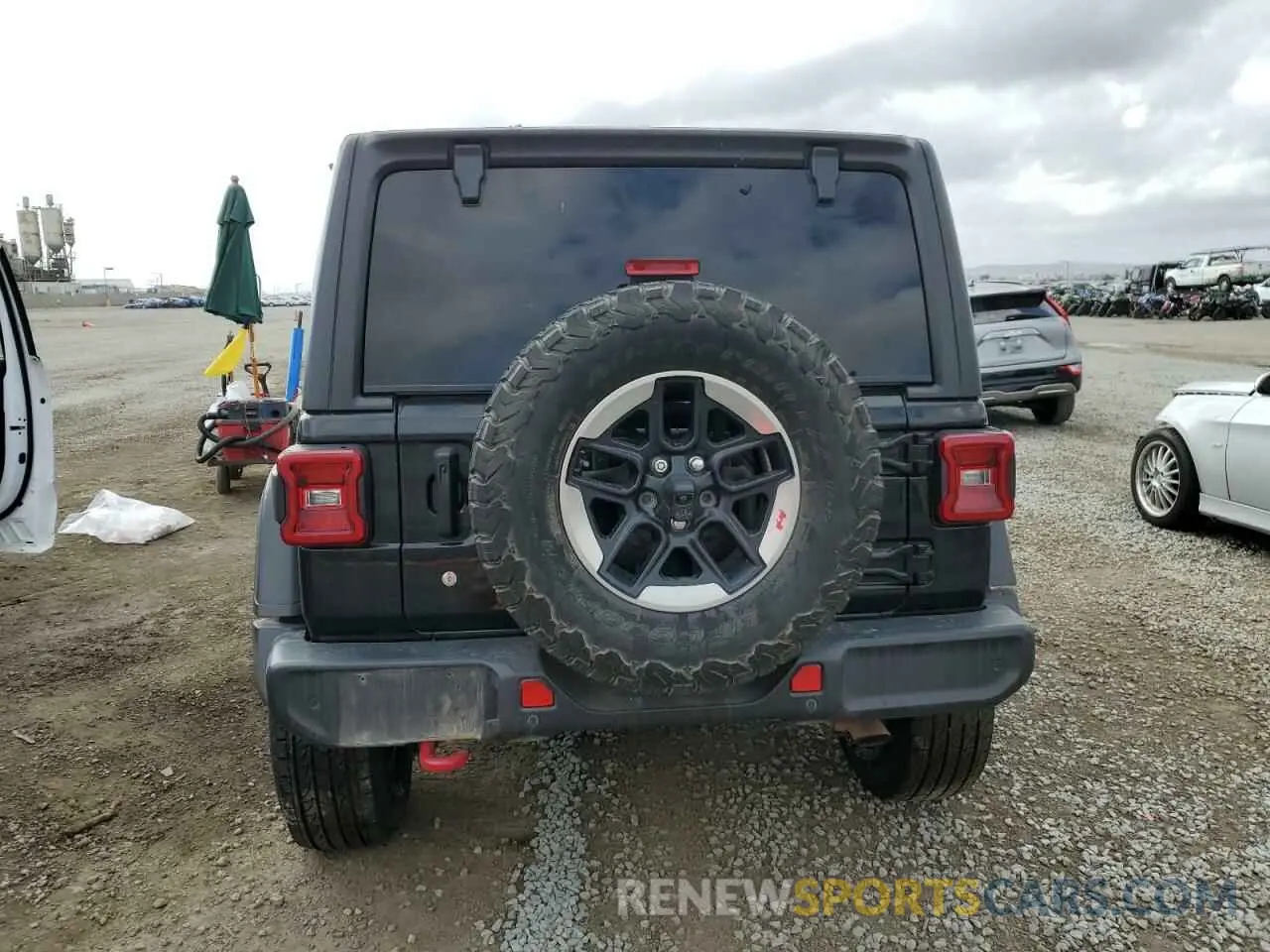 6 Photograph of a damaged car 1C4HJXFN3KW547324 JEEP WRANGLER 2019