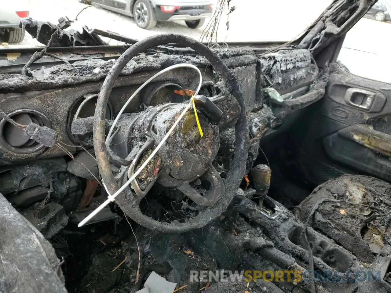 8 Photograph of a damaged car 1C4HJXFN3KW547324 JEEP WRANGLER 2019