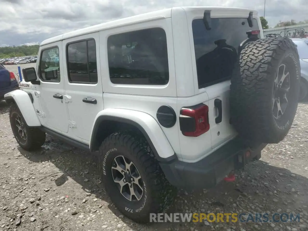 2 Photograph of a damaged car 1C4HJXFN5KW514387 JEEP WRANGLER 2019