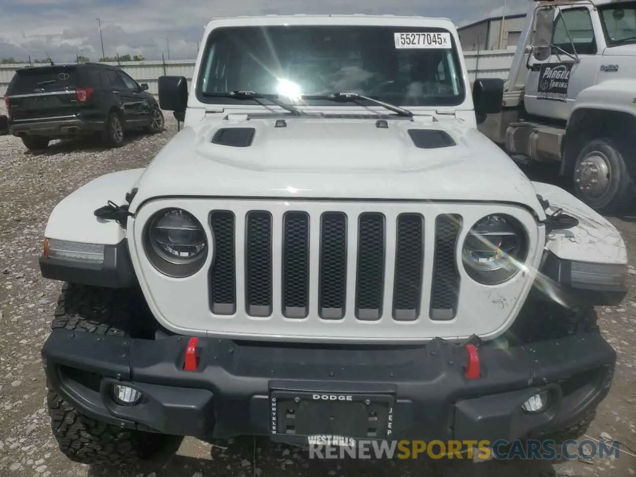 5 Photograph of a damaged car 1C4HJXFN5KW514387 JEEP WRANGLER 2019
