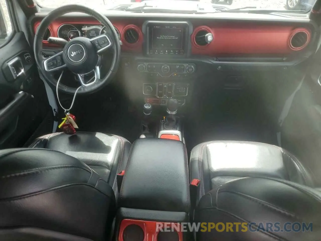 8 Photograph of a damaged car 1C4HJXFN5KW514387 JEEP WRANGLER 2019