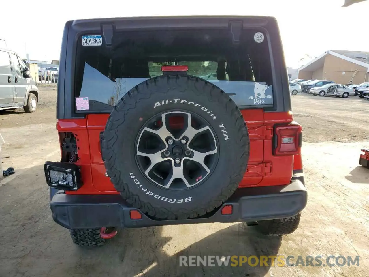 6 Photograph of a damaged car 1C4HJXFN6KW539055 JEEP WRANGLER 2019