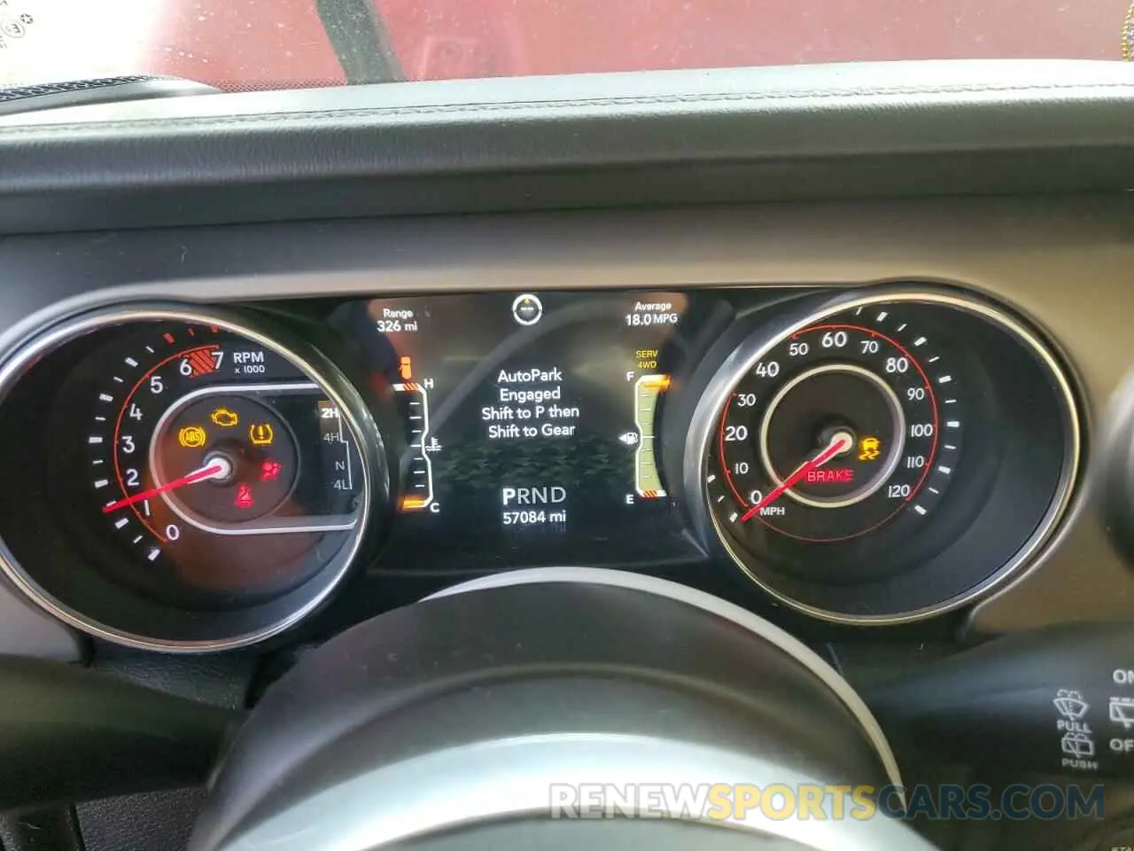 9 Photograph of a damaged car 1C4HJXFN6KW539055 JEEP WRANGLER 2019