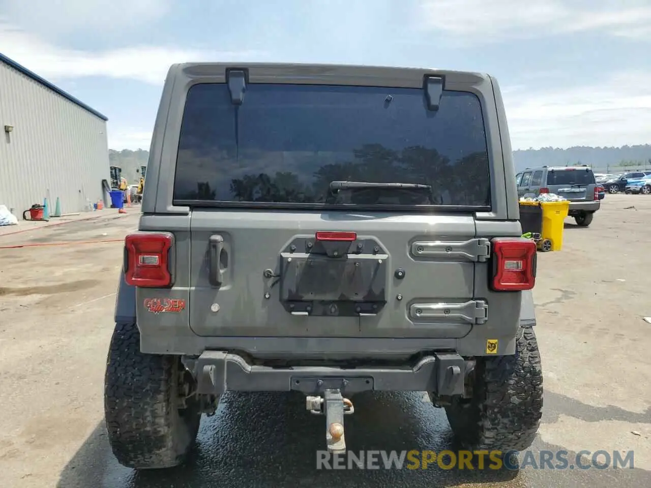 6 Photograph of a damaged car 1C4HJXFN8KW507482 JEEP WRANGLER 2019