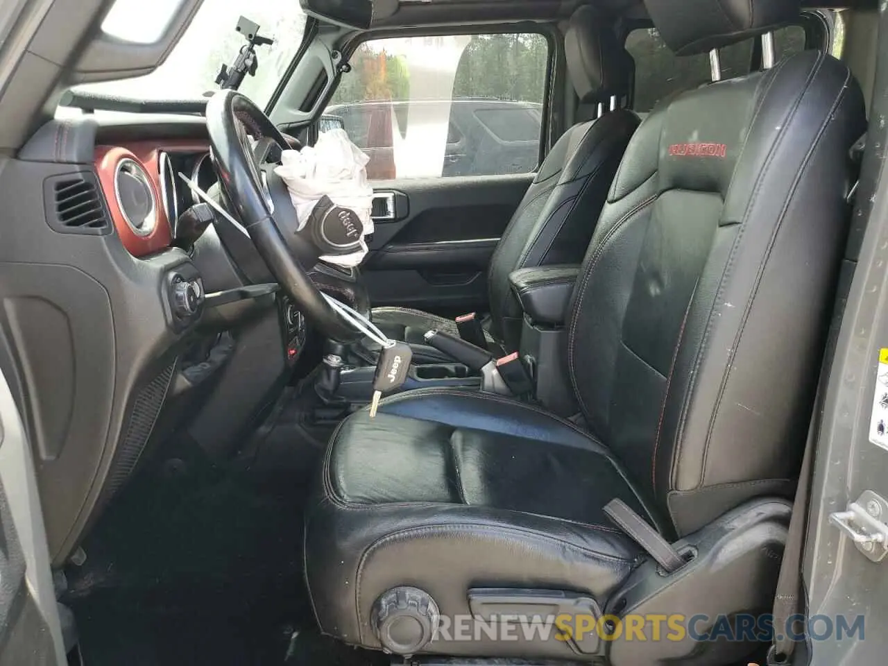 7 Photograph of a damaged car 1C4HJXFN8KW507482 JEEP WRANGLER 2019