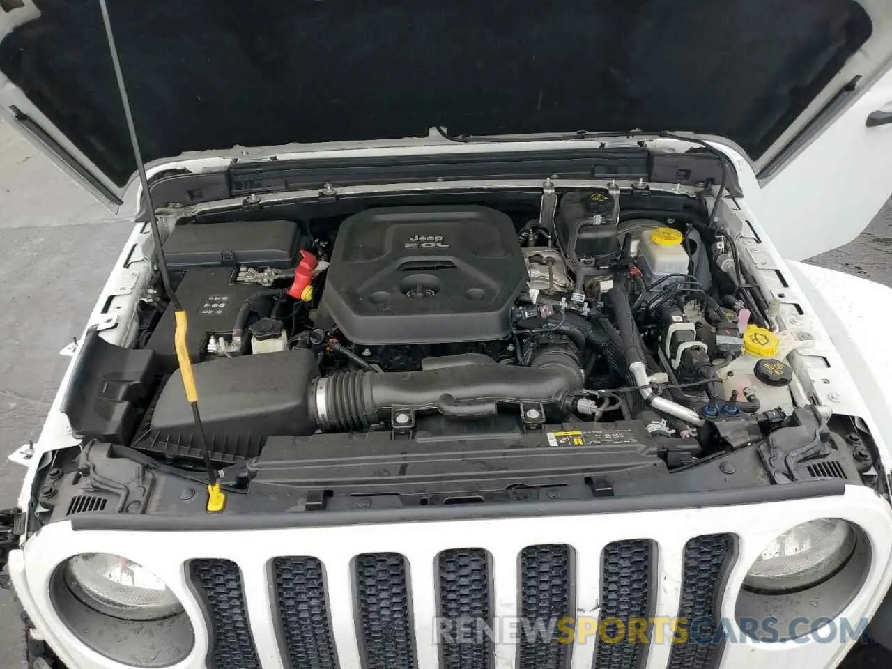 14 Photograph of a damaged car 1C4HJXFN9KW664602 JEEP WRANGLER 2019