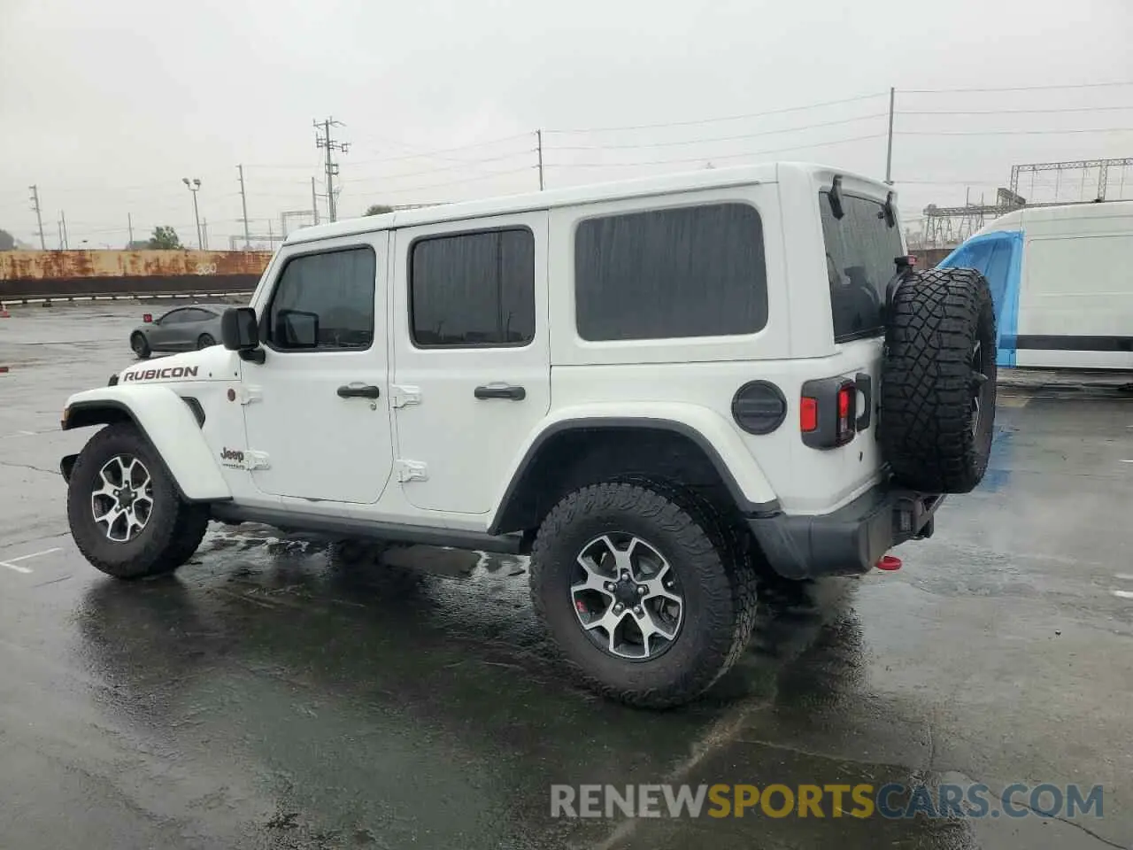 2 Photograph of a damaged car 1C4HJXFN9KW664602 JEEP WRANGLER 2019