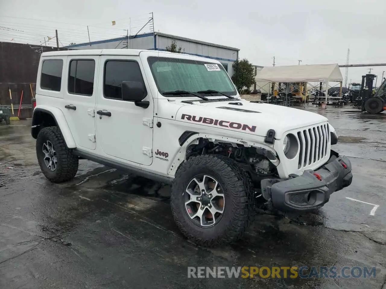 4 Photograph of a damaged car 1C4HJXFN9KW664602 JEEP WRANGLER 2019