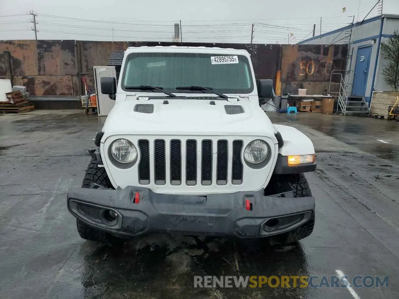 5 Photograph of a damaged car 1C4HJXFN9KW664602 JEEP WRANGLER 2019