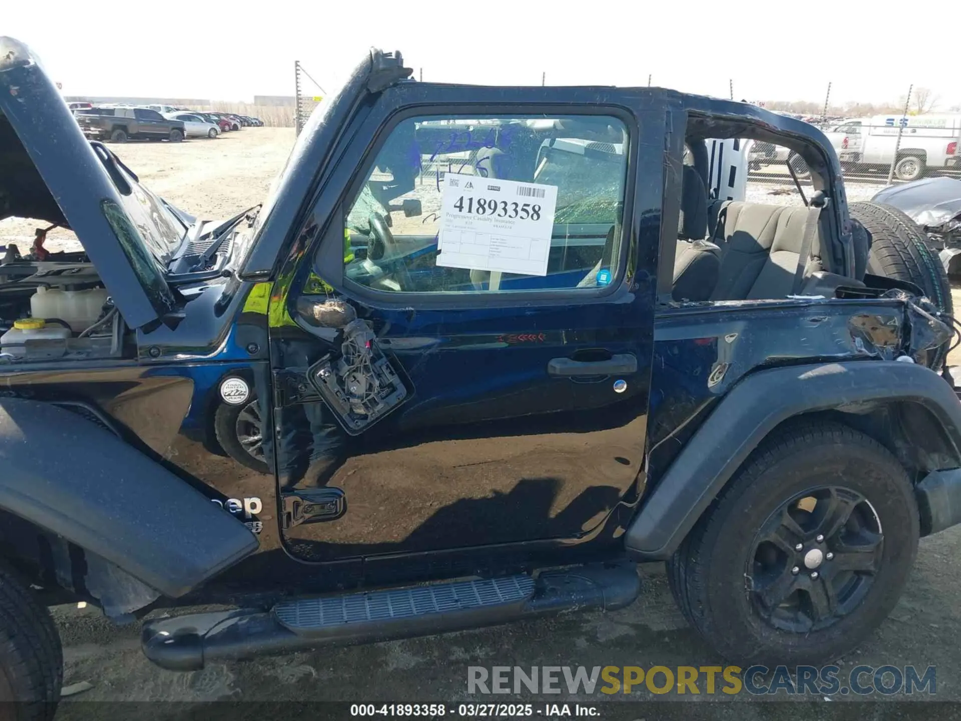 15 Photograph of a damaged car 1C4GJXAG0LW276017 JEEP WRANGLER 2020