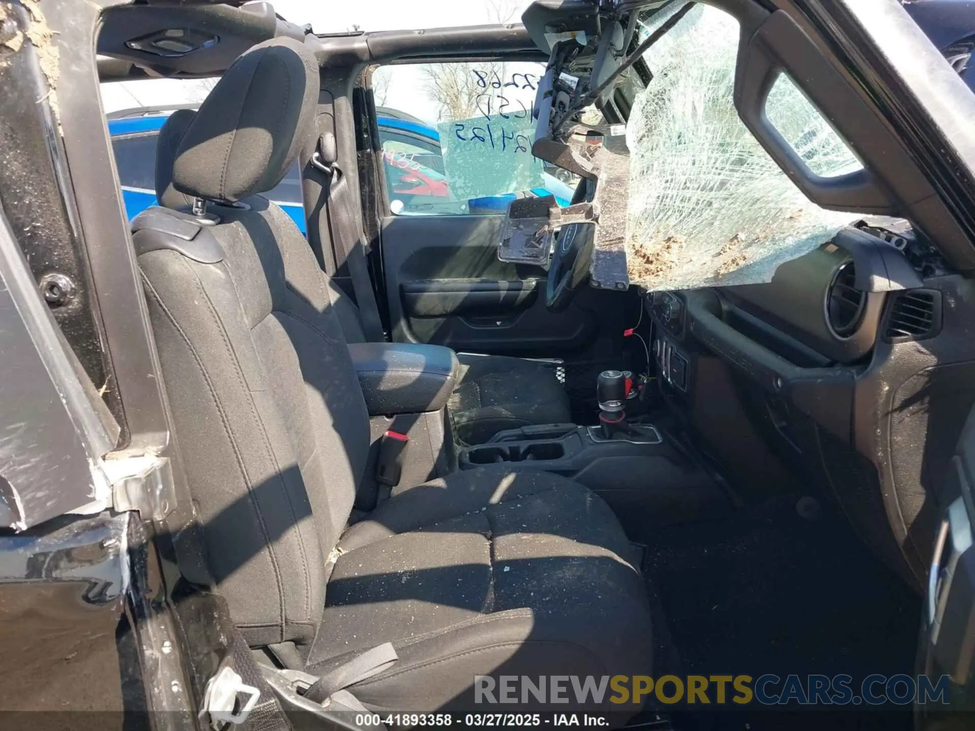 5 Photograph of a damaged car 1C4GJXAG0LW276017 JEEP WRANGLER 2020