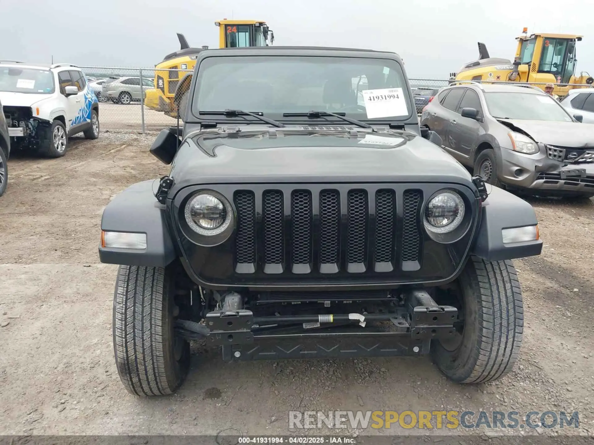12 Photograph of a damaged car 1C4GJXAG2LW259252 JEEP WRANGLER 2020