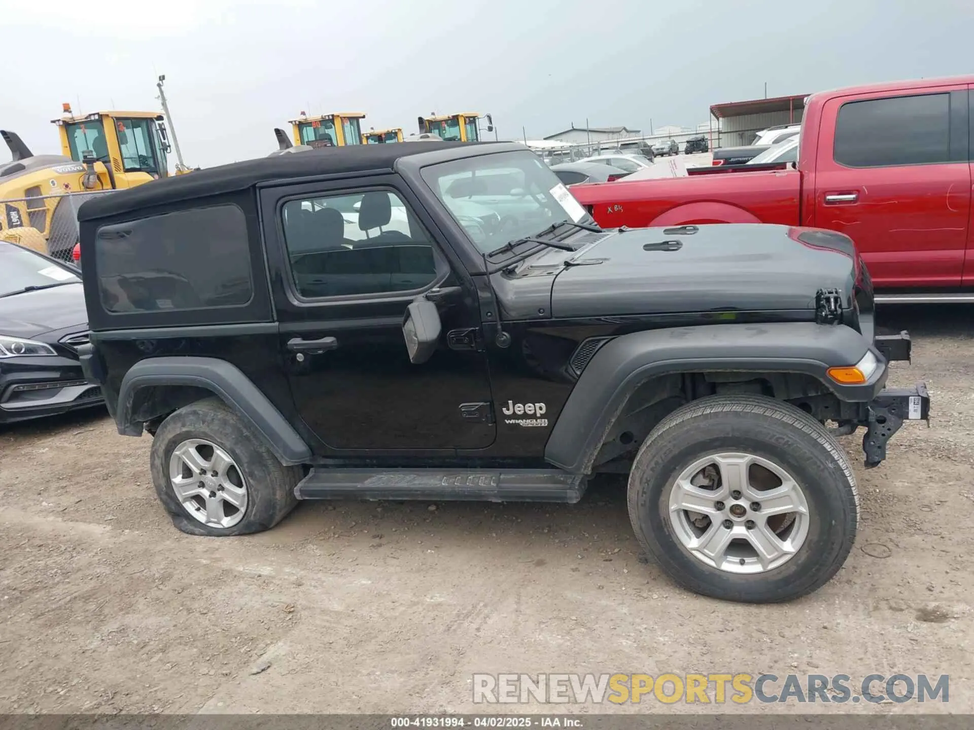13 Photograph of a damaged car 1C4GJXAG2LW259252 JEEP WRANGLER 2020