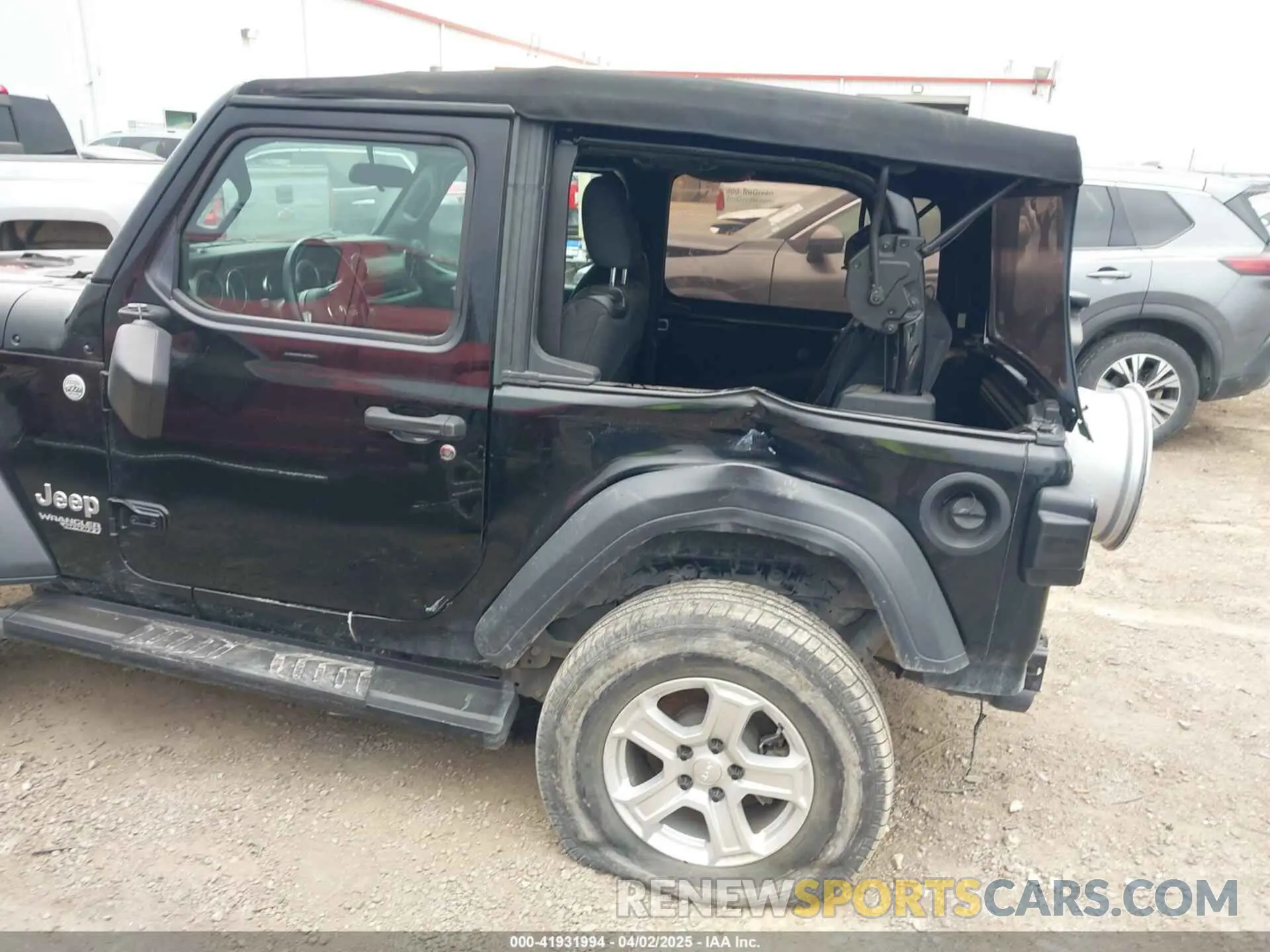 6 Photograph of a damaged car 1C4GJXAG2LW259252 JEEP WRANGLER 2020