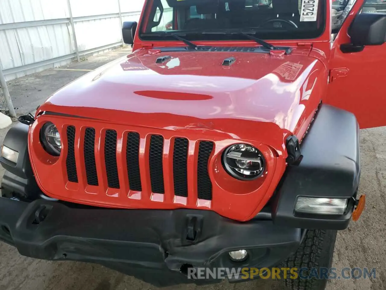 12 Photograph of a damaged car 1C4GJXAG4LW174753 JEEP WRANGLER 2020