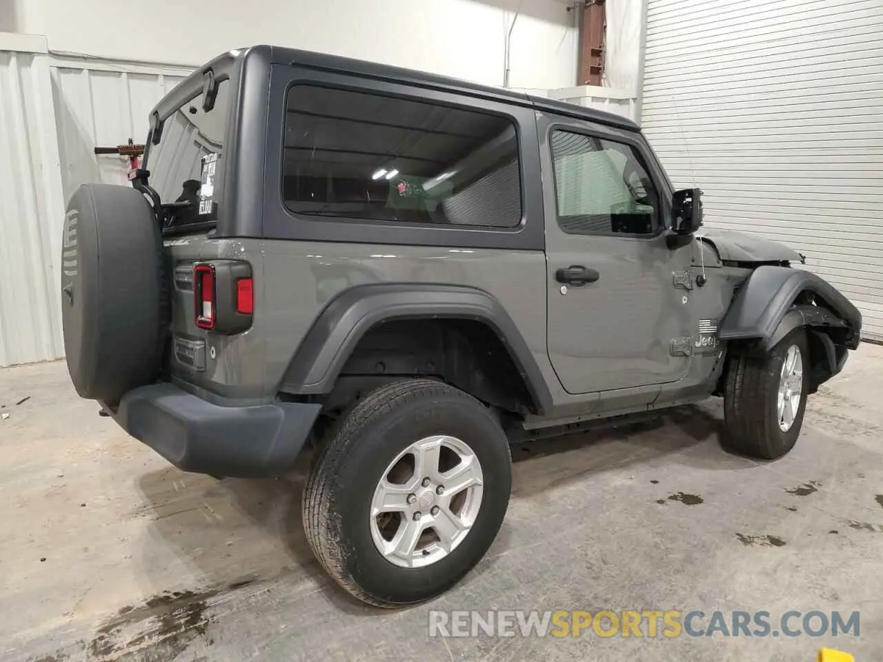 3 Photograph of a damaged car 1C4GJXAG8LW203798 JEEP WRANGLER 2020
