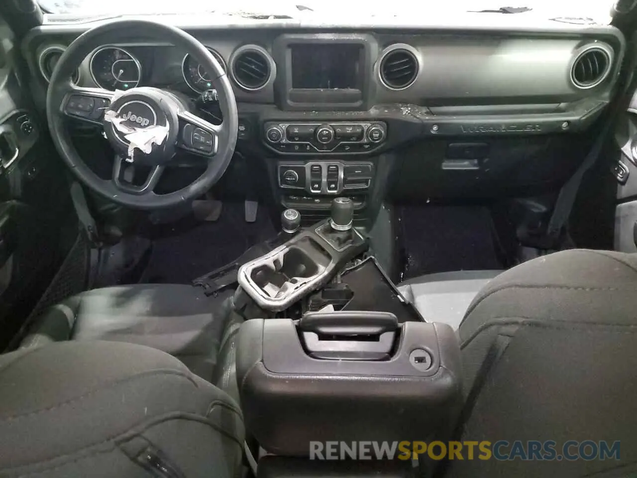 8 Photograph of a damaged car 1C4GJXAG8LW203798 JEEP WRANGLER 2020