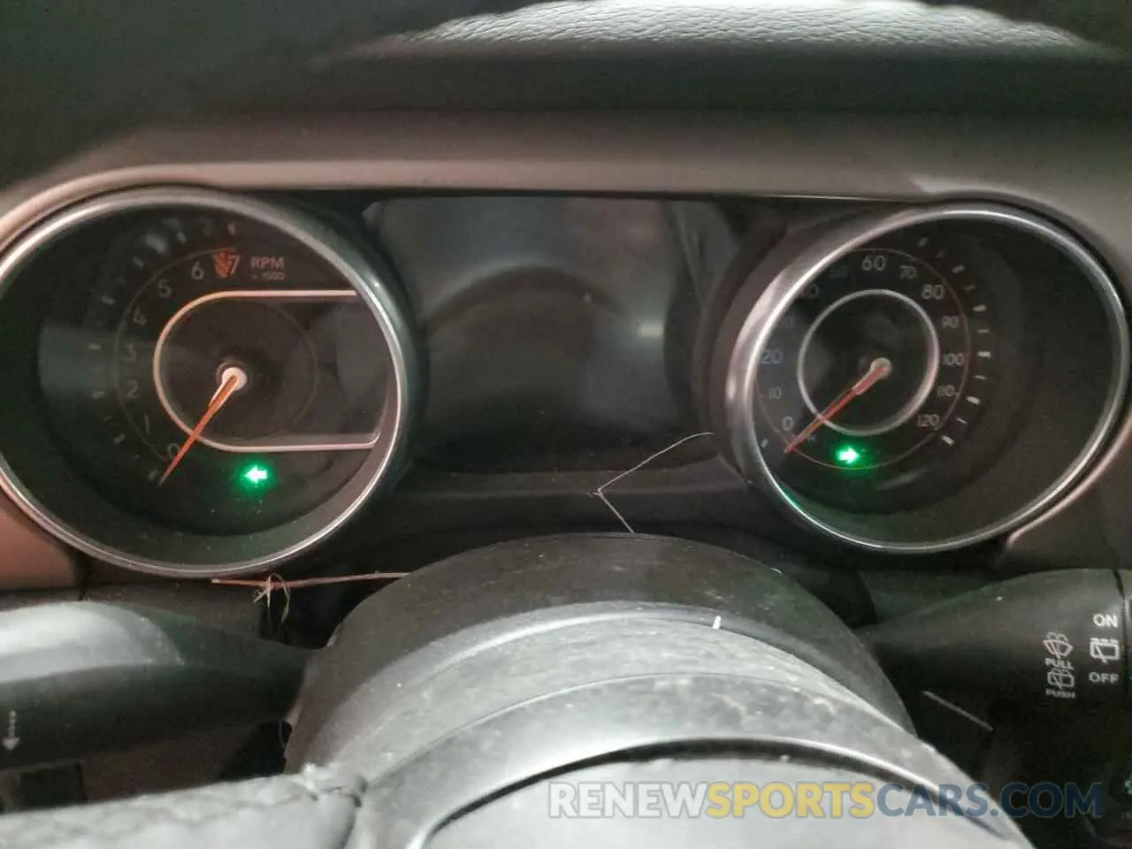 9 Photograph of a damaged car 1C4GJXAG8LW203798 JEEP WRANGLER 2020