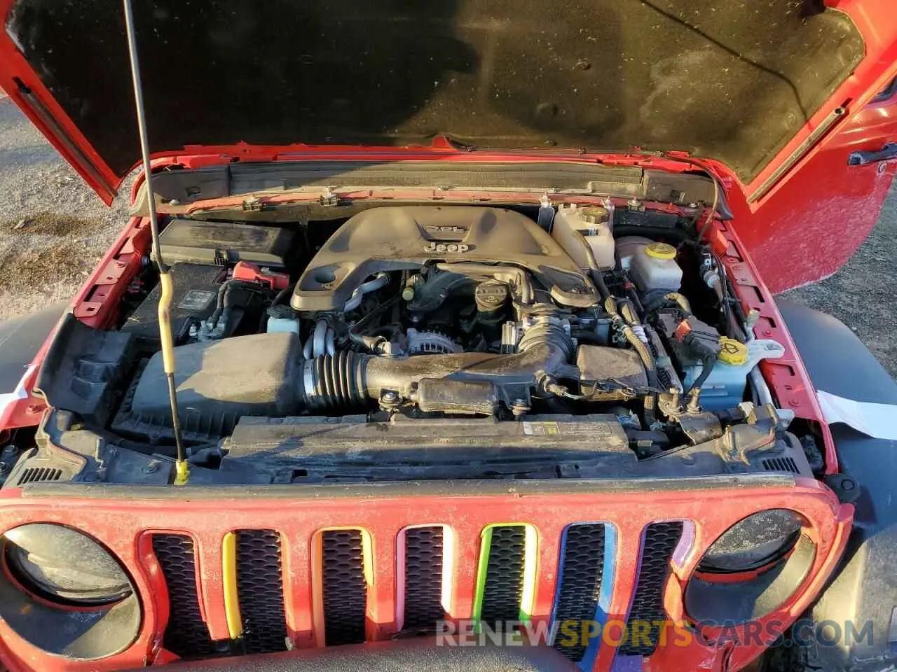 11 Photograph of a damaged car 1C4GJXAGXLW222918 JEEP WRANGLER 2020