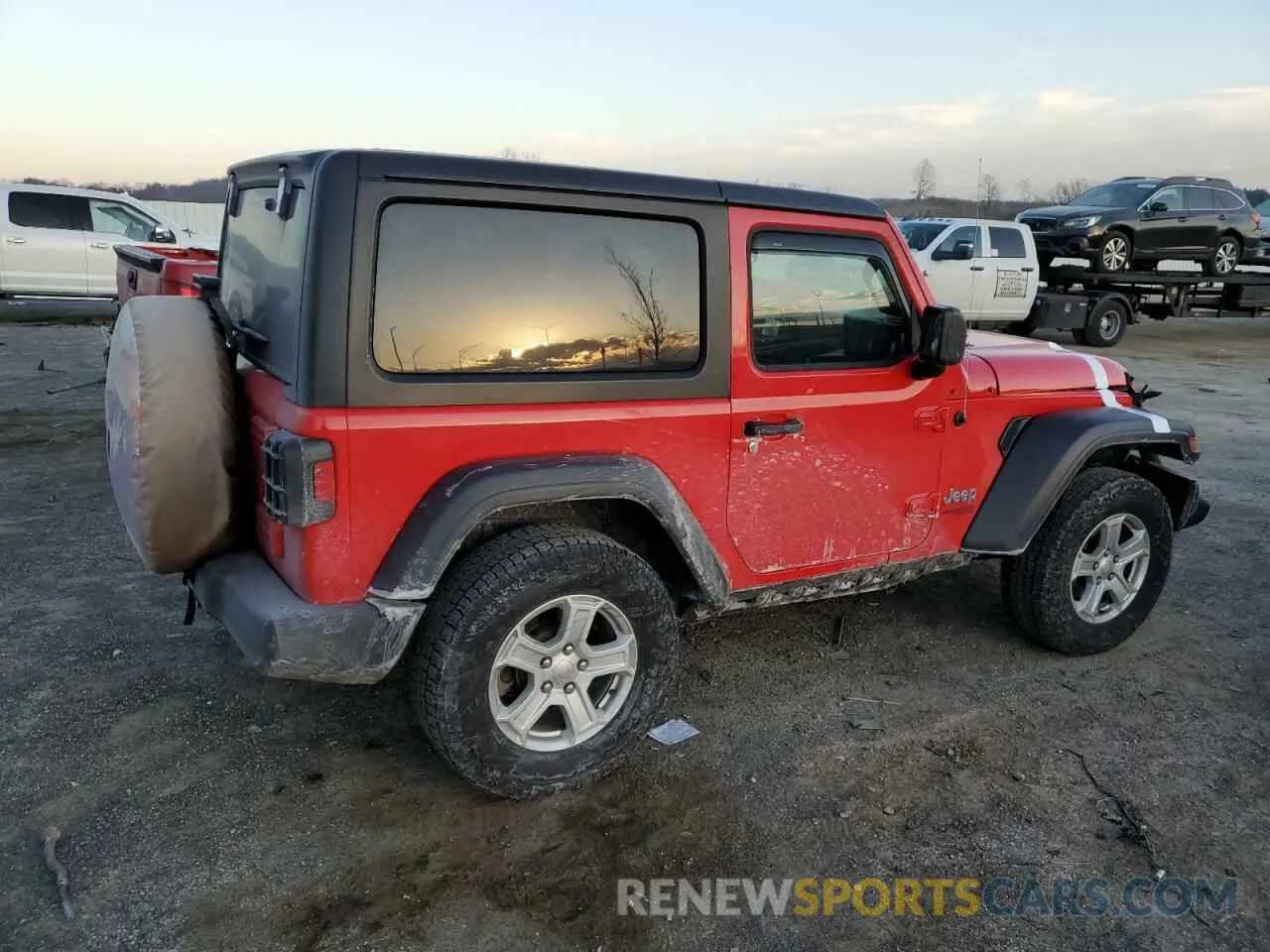 3 Photograph of a damaged car 1C4GJXAGXLW222918 JEEP WRANGLER 2020