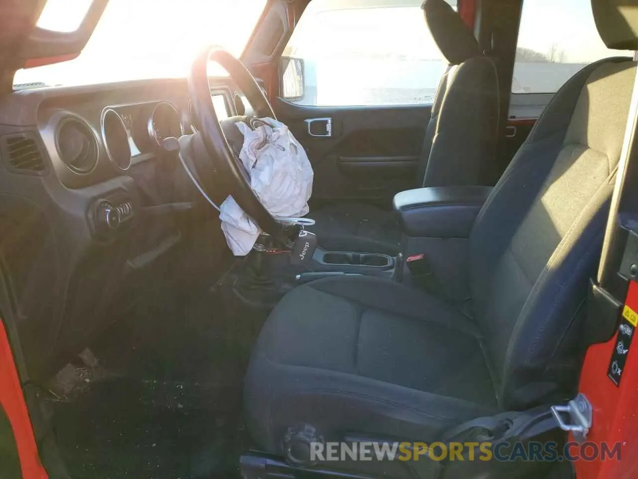 7 Photograph of a damaged car 1C4GJXAGXLW222918 JEEP WRANGLER 2020