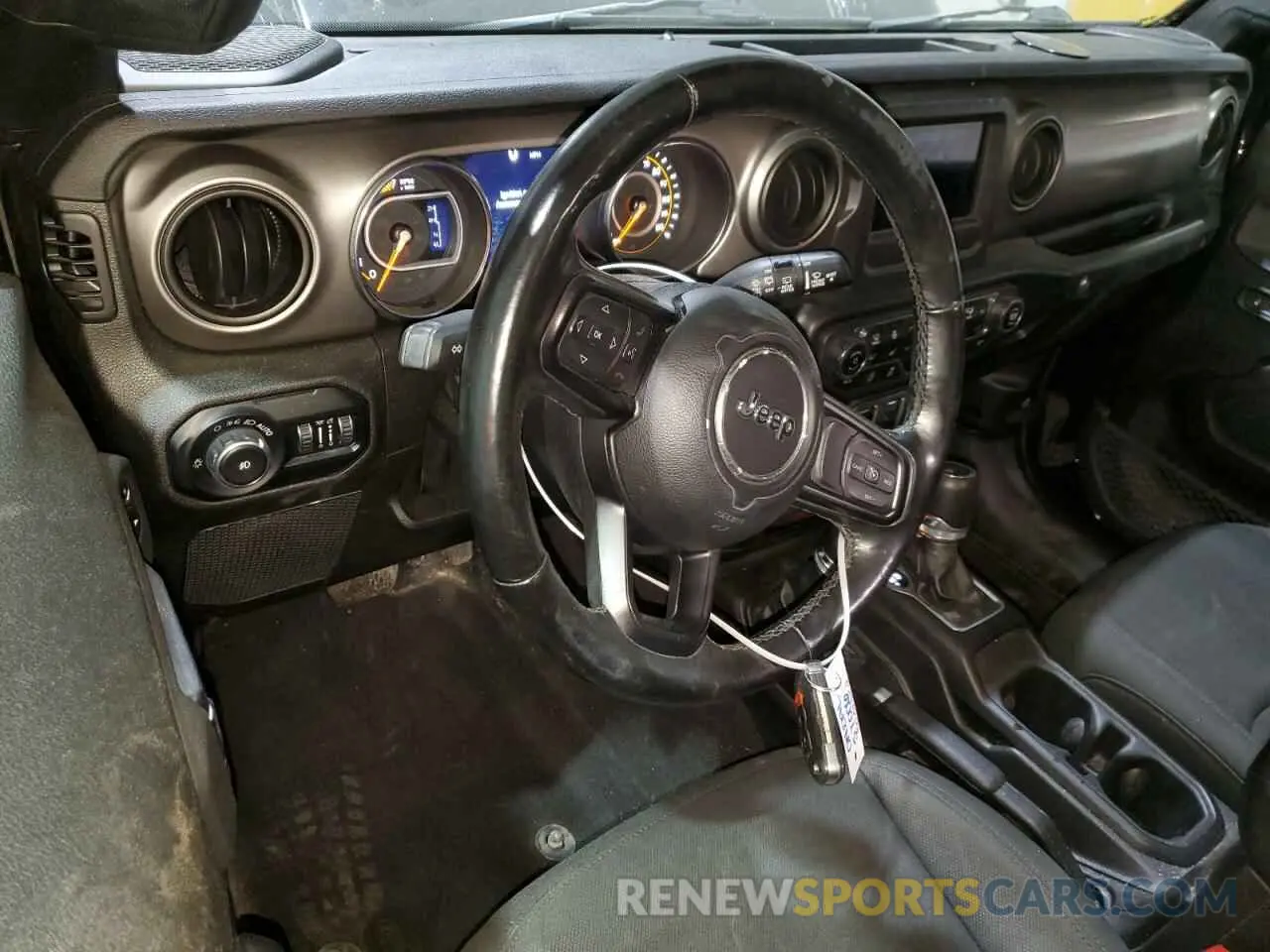 8 Photograph of a damaged car 1C4GJXAN0LW208914 JEEP WRANGLER 2020