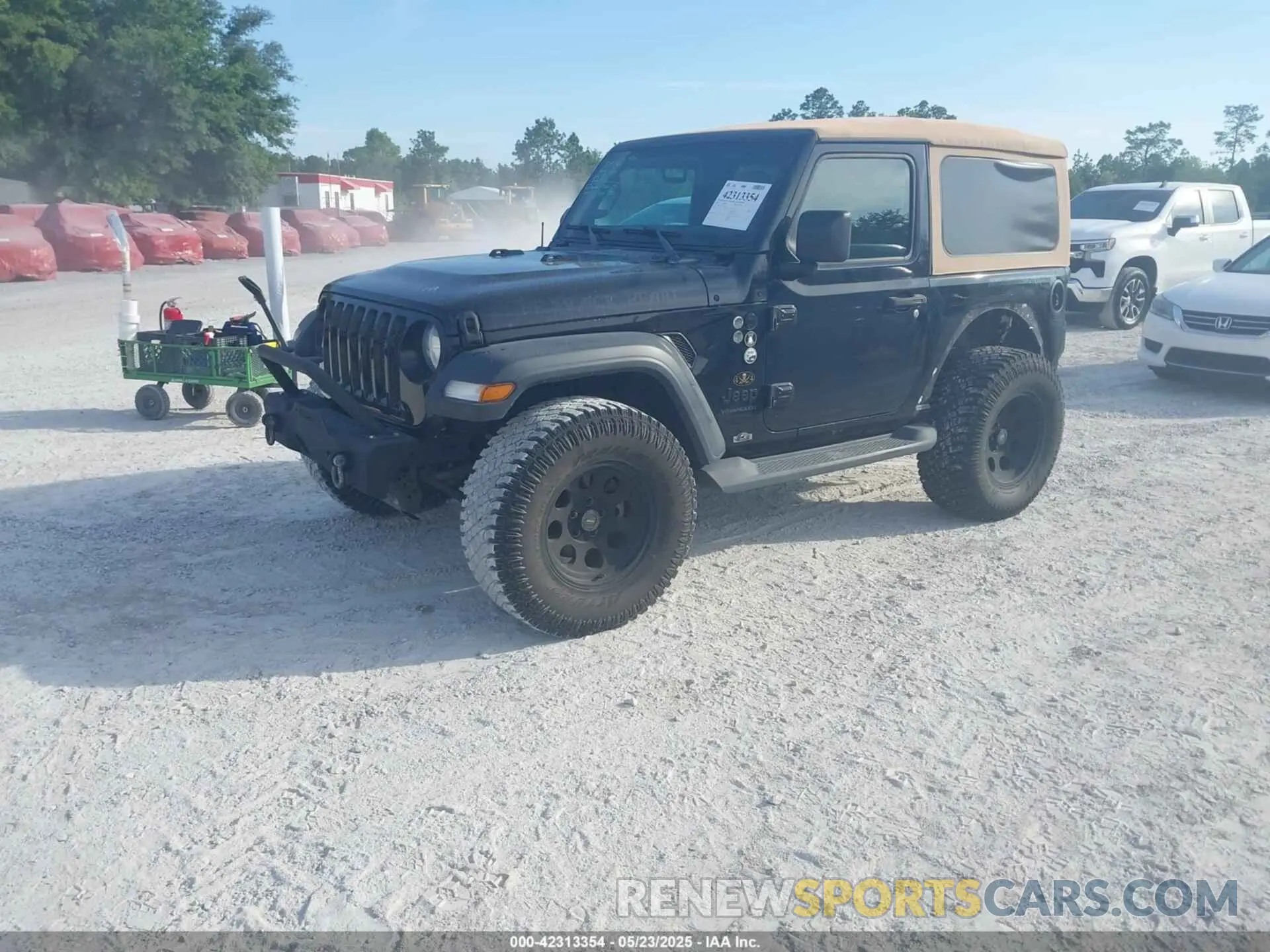 2 Photograph of a damaged car 1C4GJXAN1LW146701 JEEP WRANGLER 2020