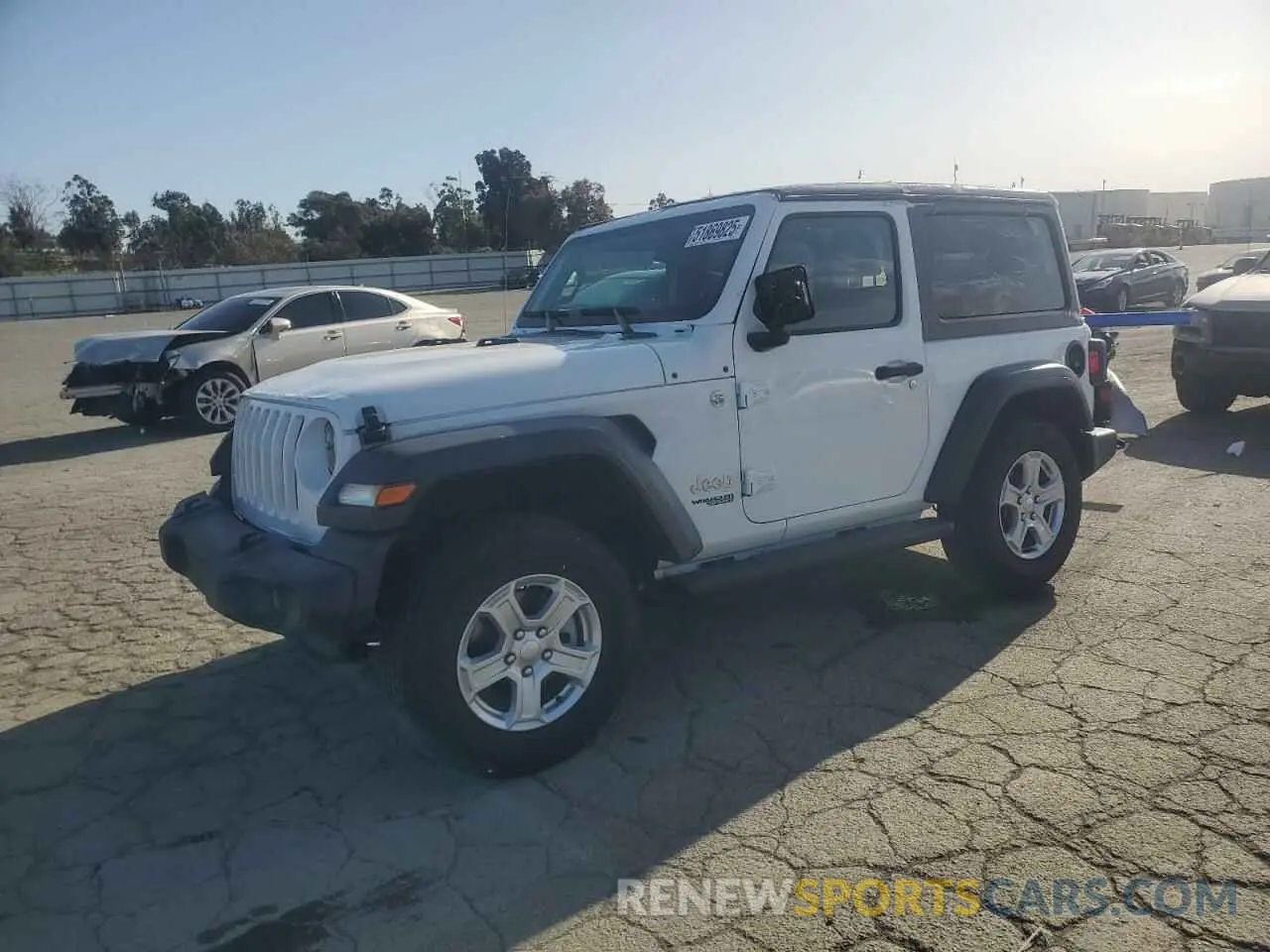 1 Photograph of a damaged car 1C4GJXAN1LW276039 JEEP WRANGLER 2020