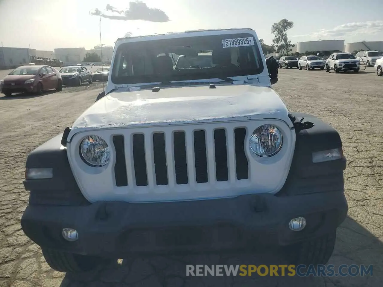 5 Photograph of a damaged car 1C4GJXAN1LW276039 JEEP WRANGLER 2020