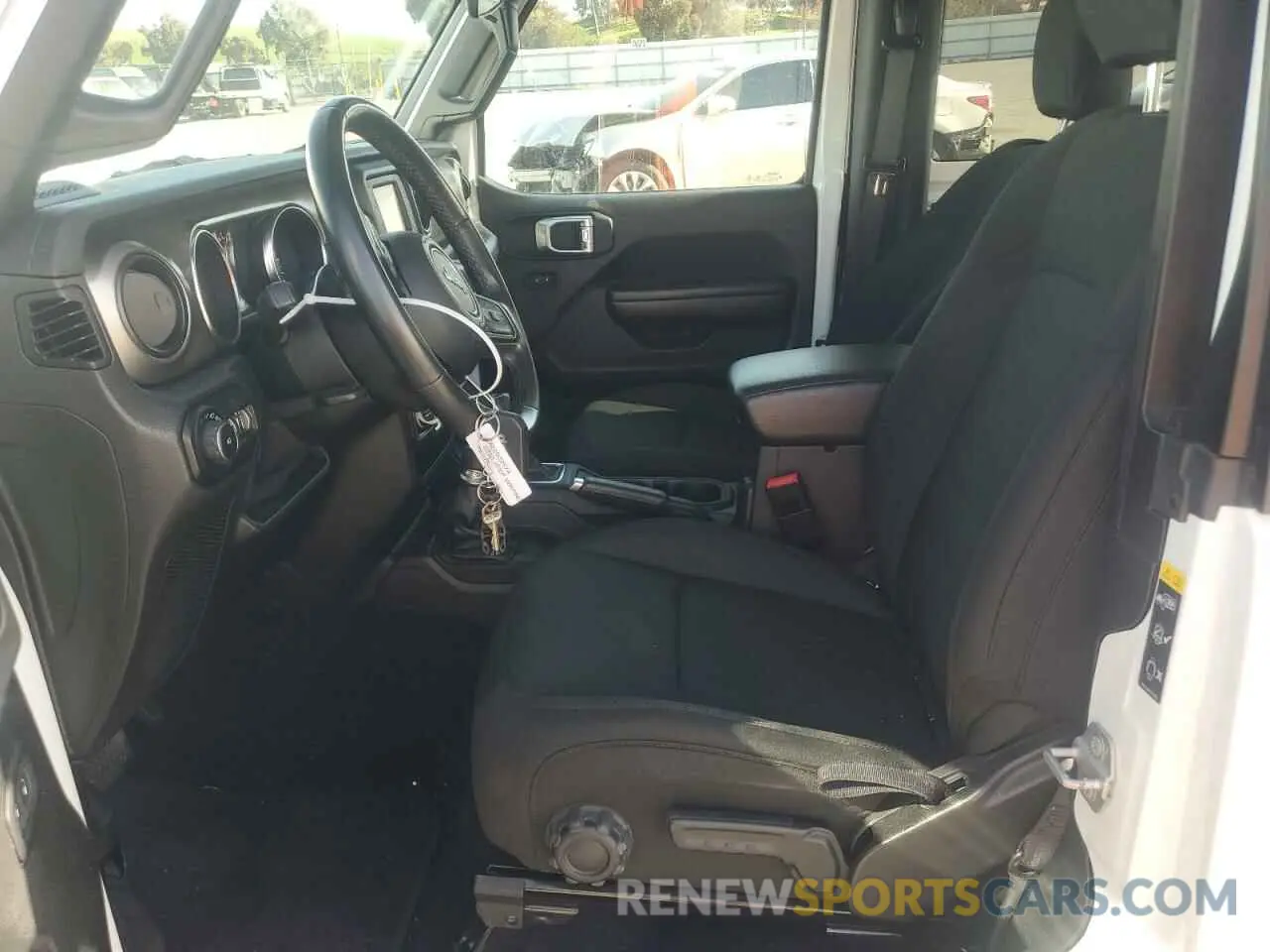 7 Photograph of a damaged car 1C4GJXAN1LW276039 JEEP WRANGLER 2020