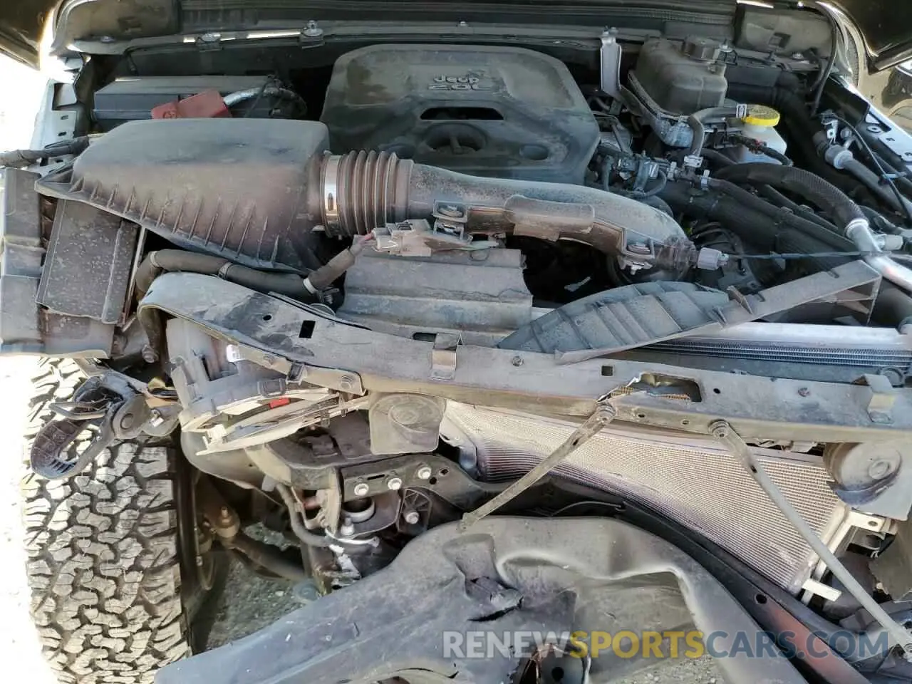 11 Photograph of a damaged car 1C4GJXAN2LW162633 JEEP WRANGLER 2020