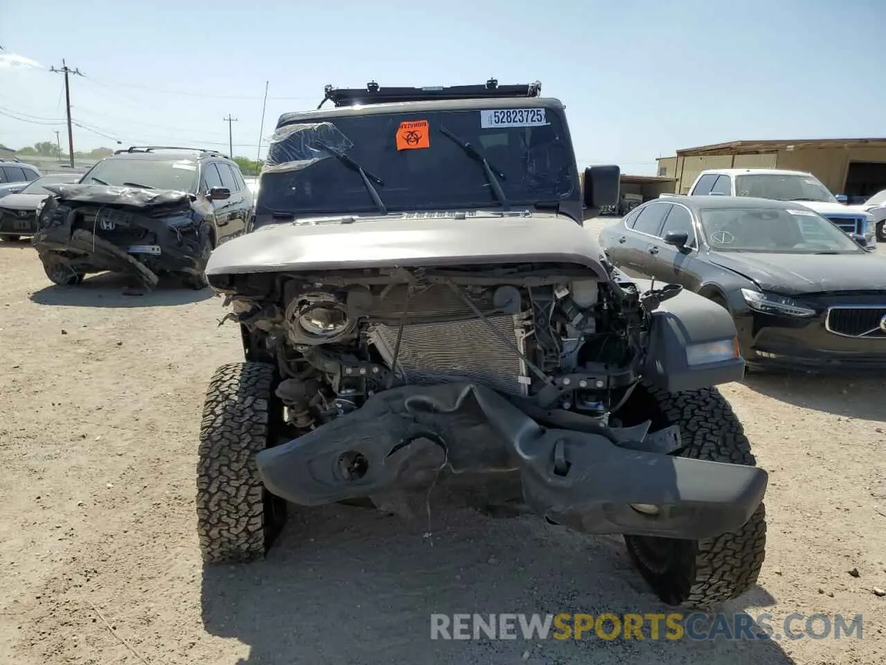 5 Photograph of a damaged car 1C4GJXAN2LW162633 JEEP WRANGLER 2020