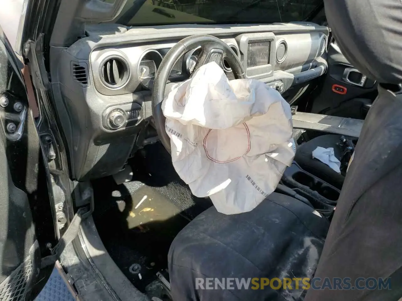 8 Photograph of a damaged car 1C4GJXAN2LW162633 JEEP WRANGLER 2020
