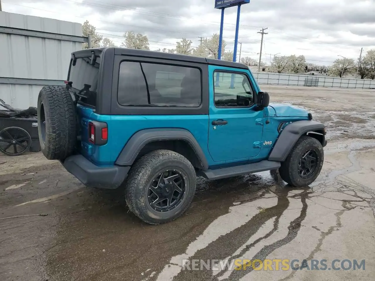 3 Photograph of a damaged car 1C4GJXAN3LW202881 JEEP WRANGLER 2020