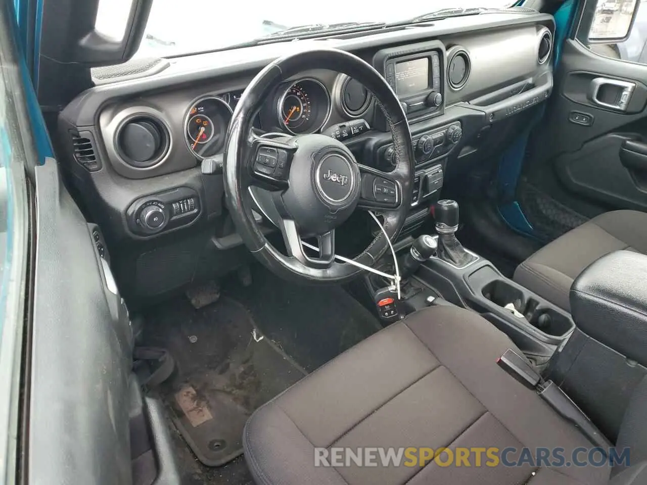 8 Photograph of a damaged car 1C4GJXAN3LW202881 JEEP WRANGLER 2020