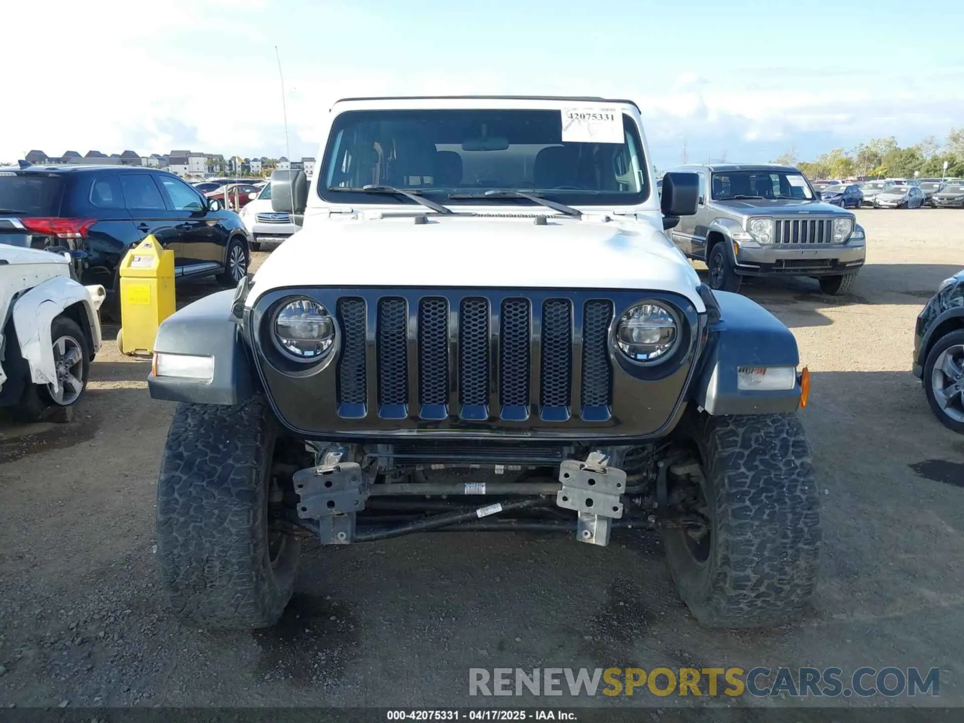 12 Photograph of a damaged car 1C4GJXAN3LW236383 JEEP WRANGLER 2020