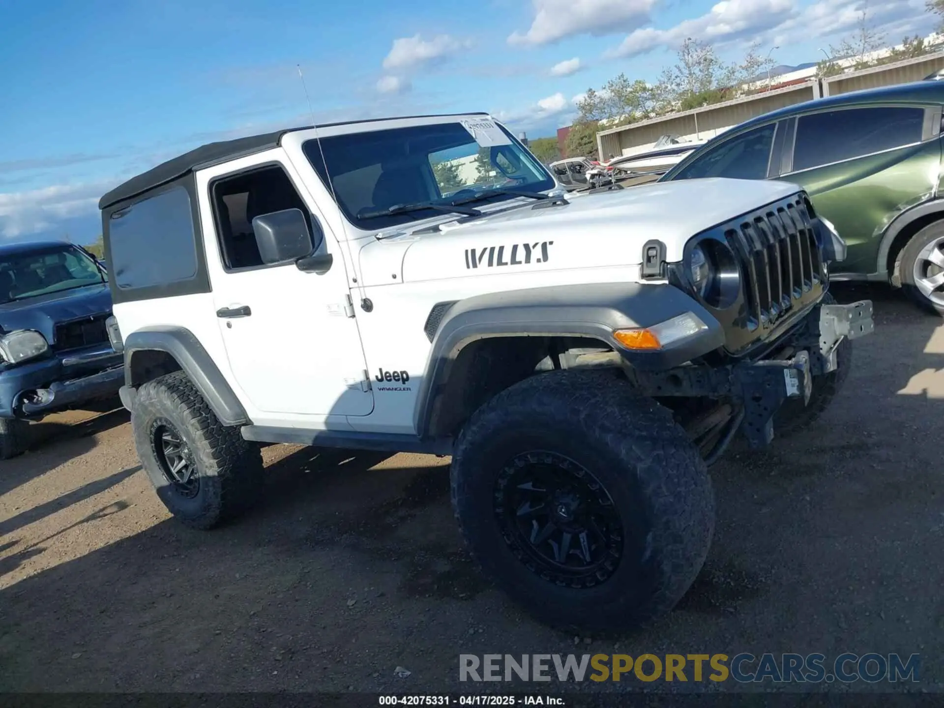13 Photograph of a damaged car 1C4GJXAN3LW236383 JEEP WRANGLER 2020